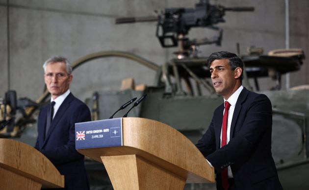 Rishi Sunak Blocks Journalist's Question To Nato Chief About UK's New
Defence Spending Pledge