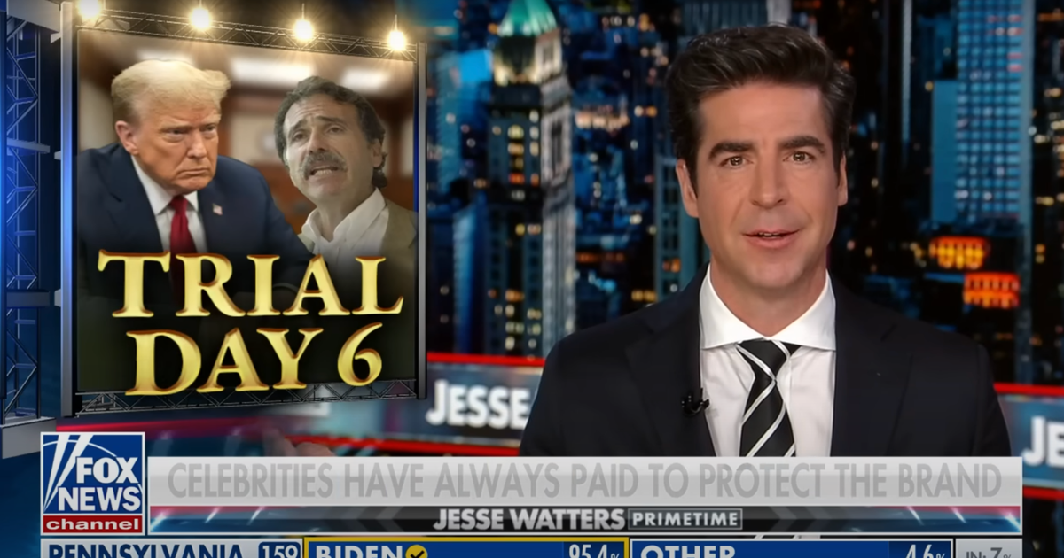 Jesse Watters Self-Owns With Stunningly Clueless Take On Trump Foes