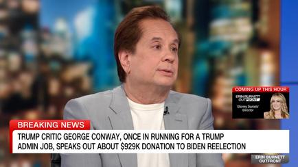 George Conway Explains Why He Donated Nearly $1 Million To Biden Reelection Fund