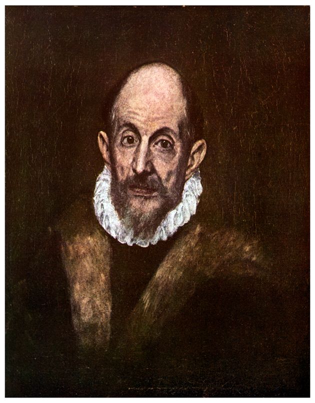 El Greco A presumed self portrait. 