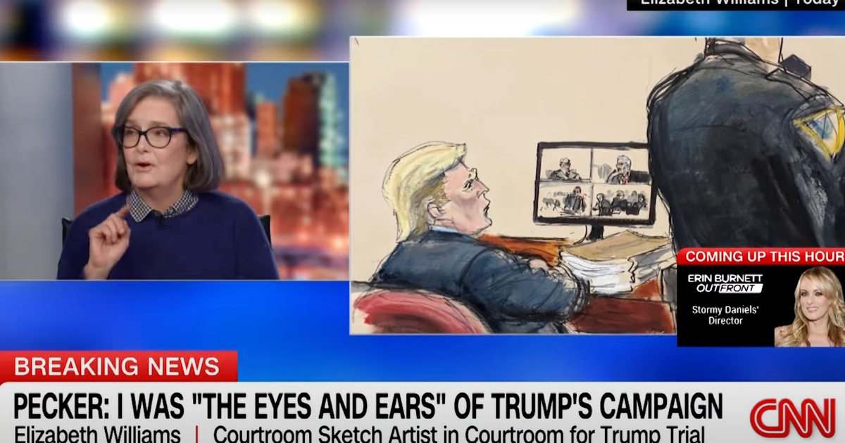 Sketch Artist Pinpoints Courtroom Testimony That Seemed To 'Really Get To' Trump