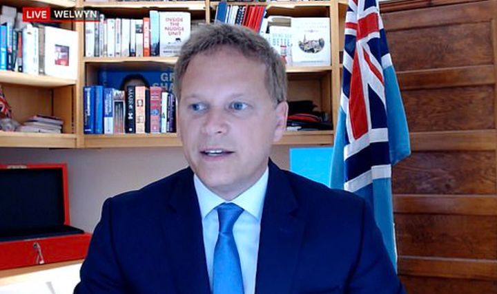 Grant Shapps used to be unafraid to show that he was broadcasting from his house.