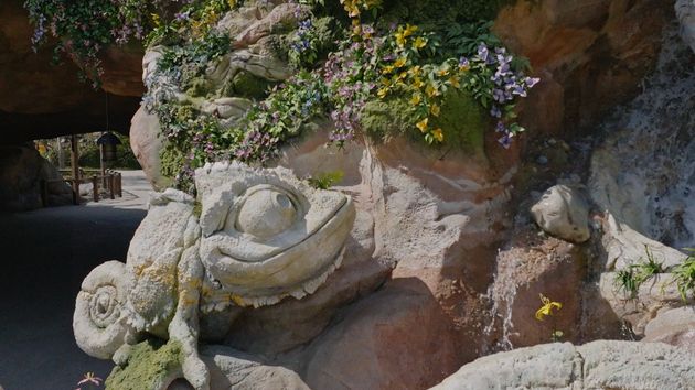 ファンタジースプリングスの「魔法の泉」、『塔の上のラプンツェル』のエリア