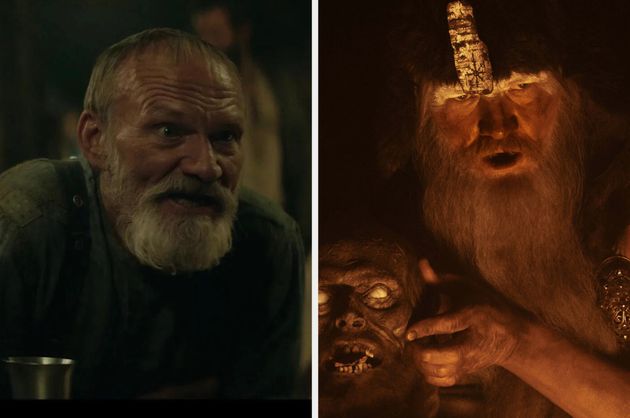 Ingvar Sigurðsson in Rebel Moon Part One (left) and The Northman (right)