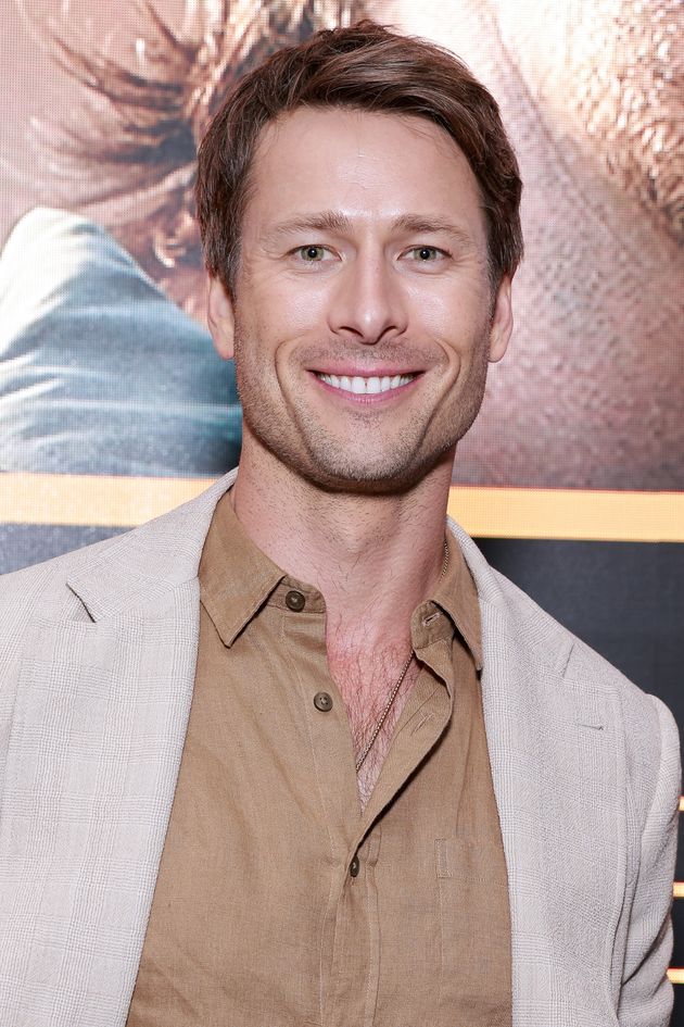 Glen Powell at a screening of his new film Hit Man