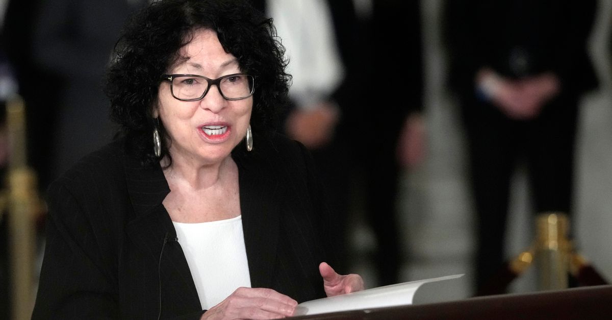 Justice Sonia Sotomayor Calls Out Catch-22 In Trump's Immunity Argument