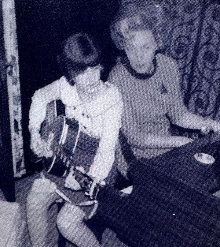 "My mother and I loved playing music and singing together," the author writes.