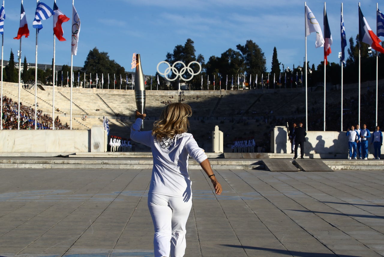 ΛΑΜΠΑΔΗΔΡΟΜΙΑ ΤΩΝ ΟΛΥΜΠΙΑΚΩΝ ΑΓΩΝΩΝ "ΠΑΡΙΣΙ 2024" / 11η ΗΜΕΡΑ (ΜΑΡΚΟΣ ΧΟΥΖΟΥΡΗΣ / EUROKINISSI)