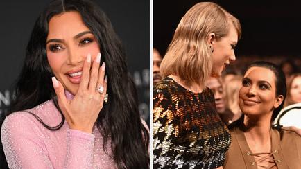 Here’s How Kim Kardashian Apparently Feels About Taylor Swift’s Alleged 'Diss Track' About Her