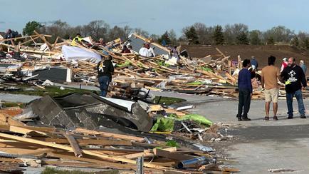 Midwest Tornadoes Hammer Nebraska And Iowa, Demolishing Homes And Businesses