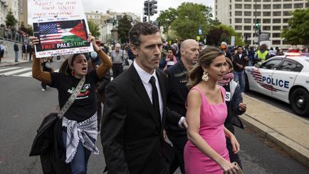 Chants Of ‘Shame On You’ Greet Guests At White House Correspondents’ Dinner Shadowed By War In Gaza