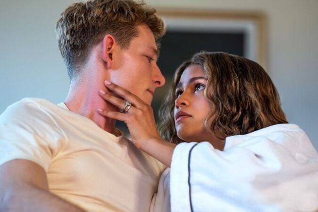 Mike Faist and Zendaya in Challengers