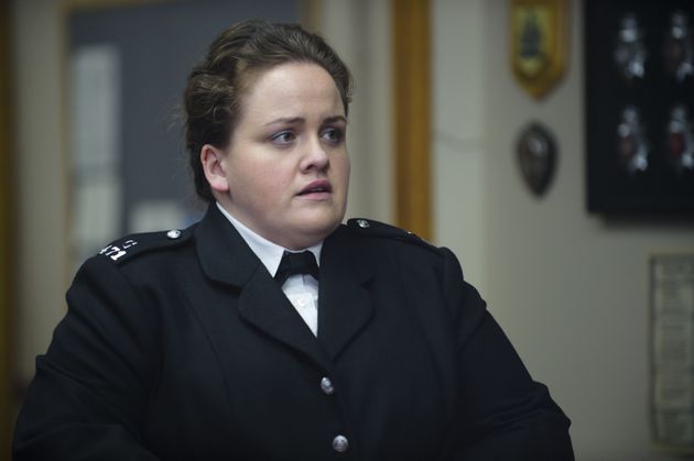 Jessica Gunning as WPC Kath Morgan in Prime Suspect 1973