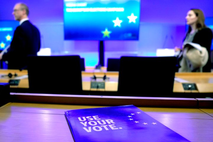 « Αξιοποίησε τη ψήφο σου» (Use your vote) Στιγμιότυπο από τη σημερινή παρουσίαση (29 Απριλίου) της δεύτερη φάση της επικοινωνιακής εκστρατείας του Κοινοβουλίου για τις ευρωπαϊκές εκλογές