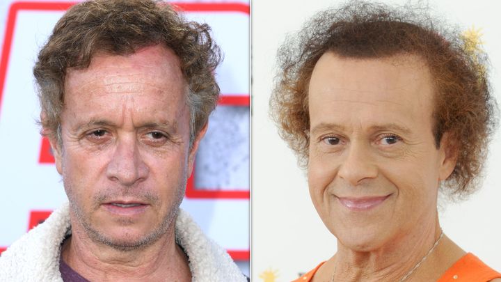 Pauly Shore (left) has been slated to play Richard Simmons in an upcoming biopic, but Simmons isn't pleased about it.