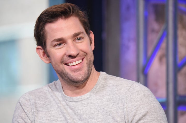 John Krasinski attends the AOL Build presentation of the cast of "The Hollars" at AOL HQ on Aug. 17, 2016 in New York City.