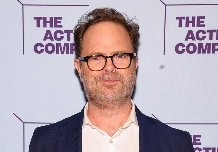 Rainn Wilson attends a gala for the Acting Company in 2023.