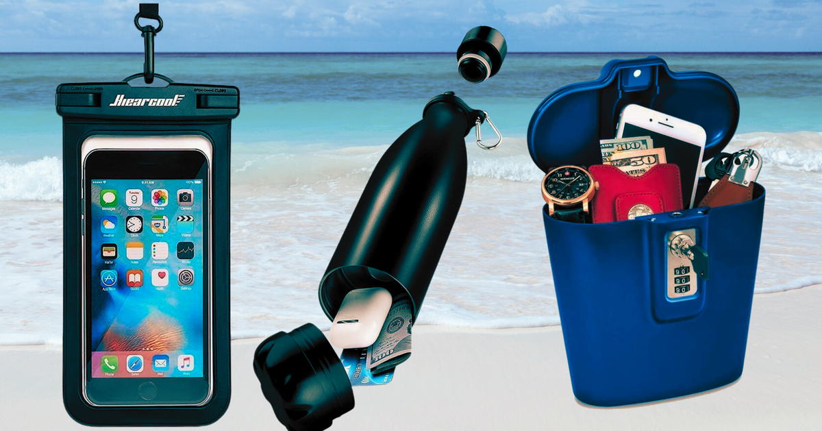 These Genius Security Products Will Help You Enjoy The Beach While Safeguarding Your Valuables
