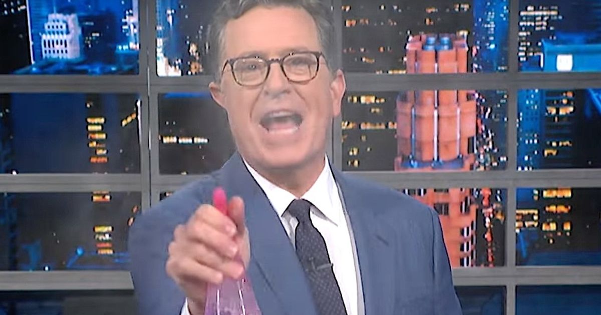 Stephen Colbert Dogs 'Desperate' VP Wannabe With Bad News About Trump