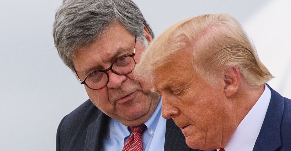 Bill Barr's Own Claim About Donald Trump Comes Back To Haunt Him