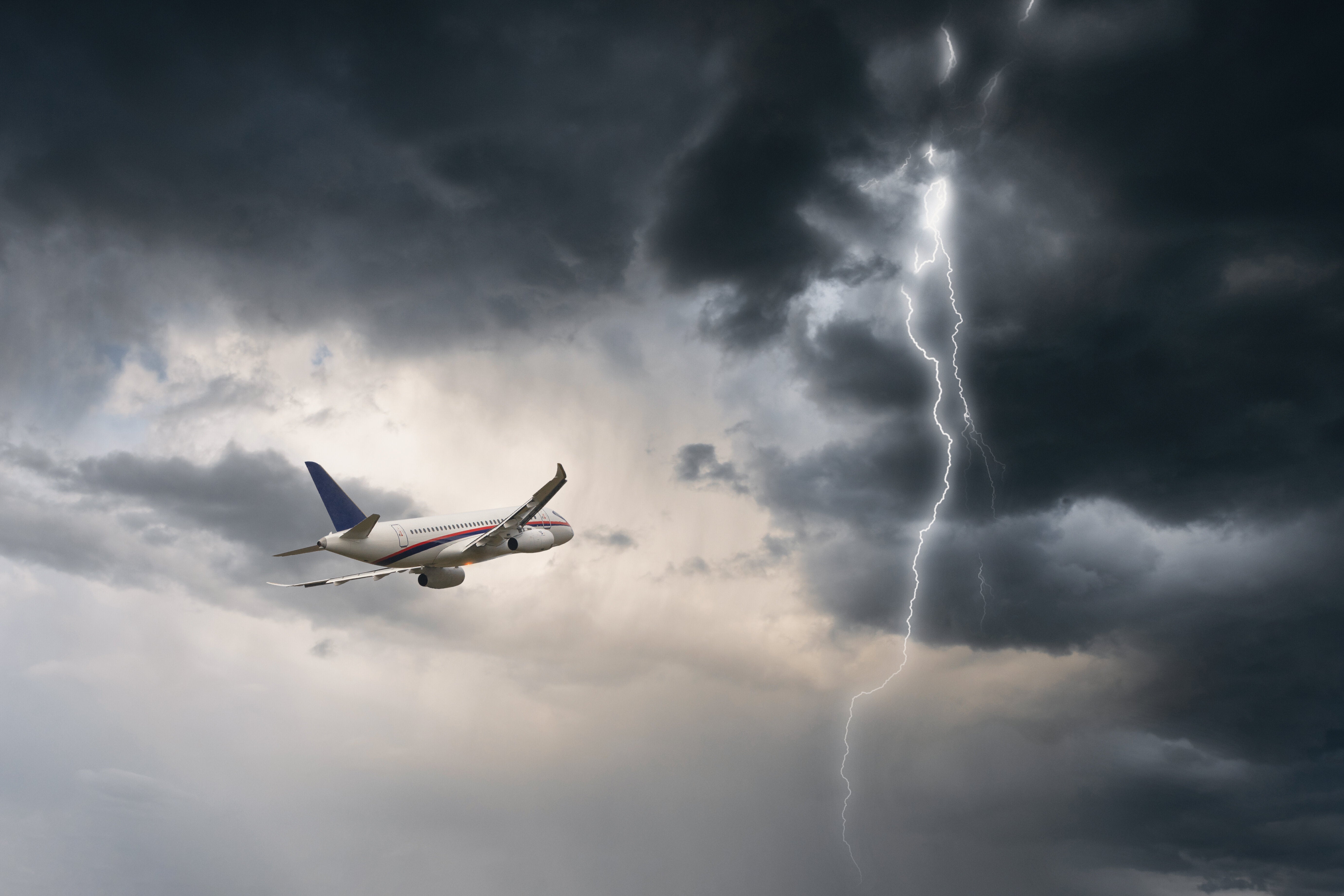 Here's What Actually Happens When Lightning Strikes A Plane In Flight