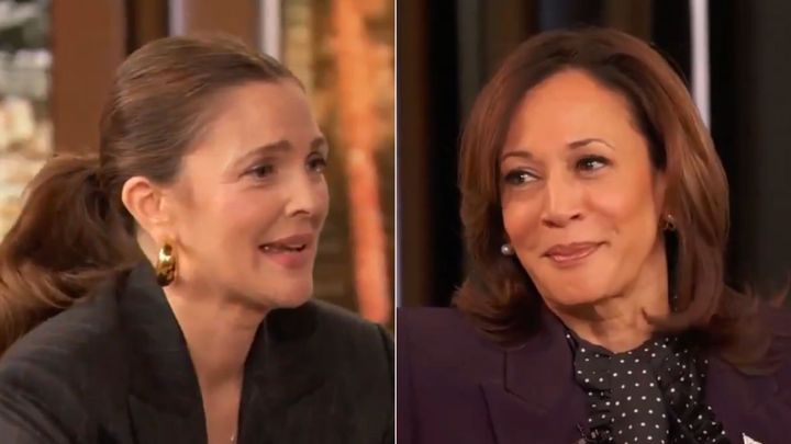 Drew Barrymore made it weird when she called Vice President Kamala Harris "Momala" on her talk show earlier this week.