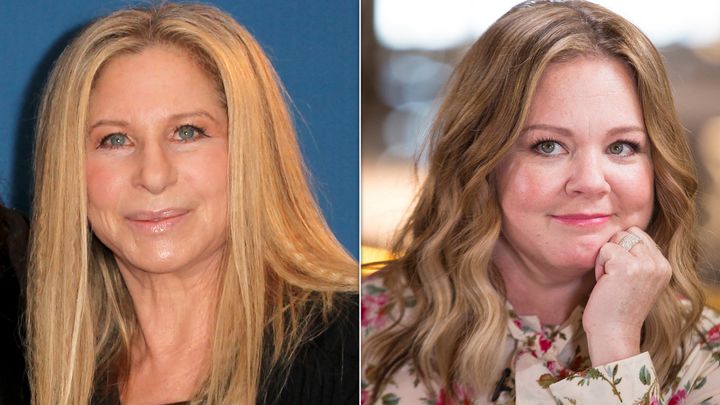 Barbra Streisand and Melissa McCarthy