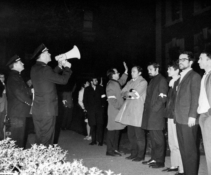 Police Clear Columbia Protest — Just As They Did On Same Day 56 Years