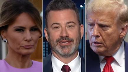 Jimmy Kimmel Reveals How Melania Could Troll Trump Right Into Jail