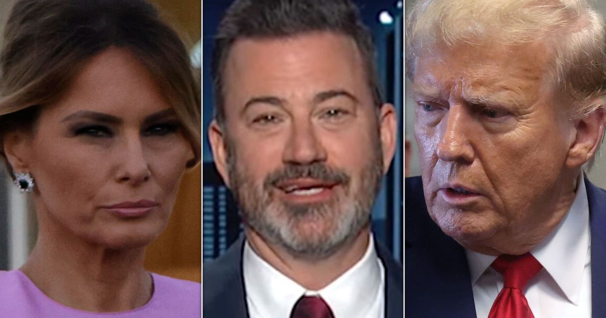 Jimmy Kimmel Reveals How Melania Could Troll Trump Right Into Jail