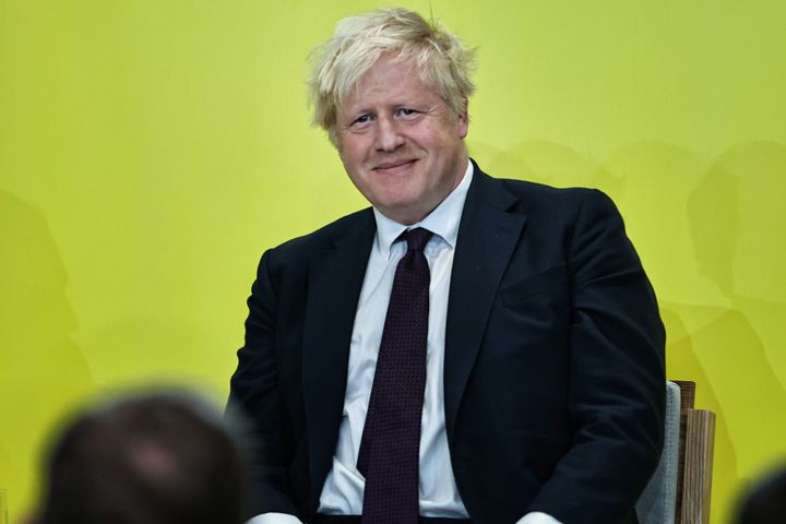 Boris Johnson says voters should "forget about the government".