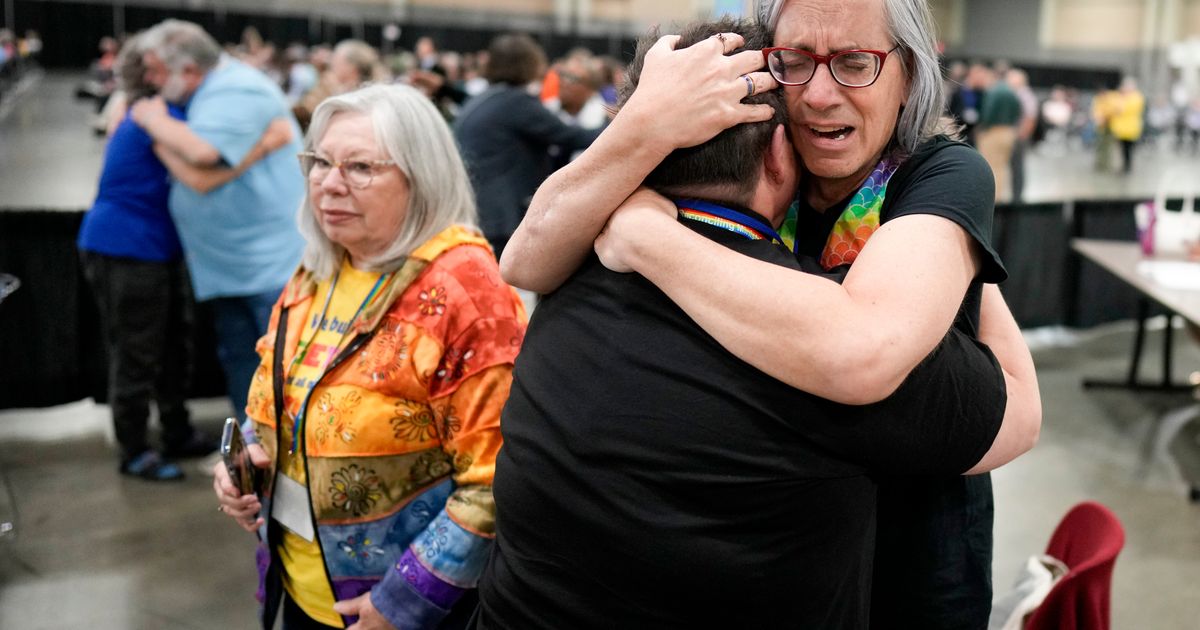 United Methodist Church votes to allow LGBTQ clergy and eases restrictions on gay marriage