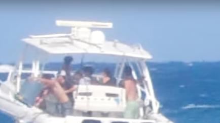 Viral Video Shows Florida Boaters Dumping Trash Into The Ocean