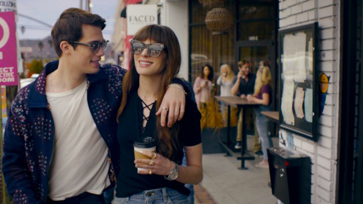 Nicholas Galitzine and Anne Hathaway in "The Idea of You."