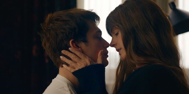 Anne Hathaway and Nicholas Galitzine in "The Idea of You," which was adapted from Robinne Lee's novel of the same name.