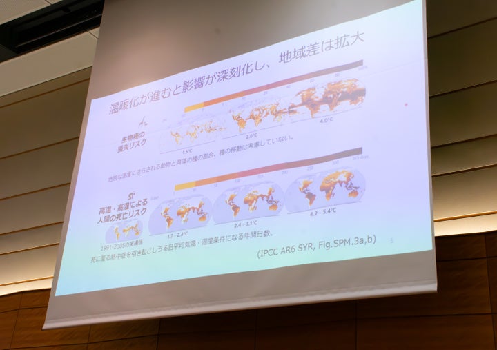 地球温暖化の影響