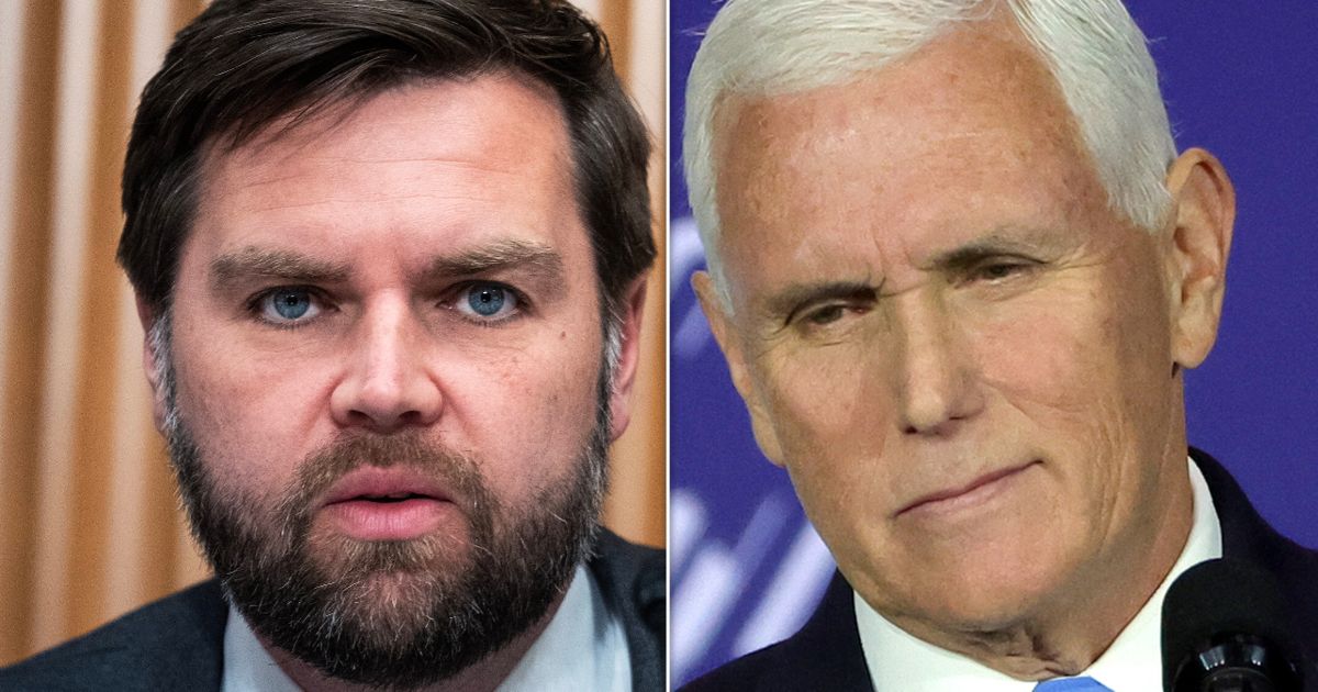 Current Status: J.D. Vance Goes Full Memory Hole With Claim About Mike Pence On Jan. 6