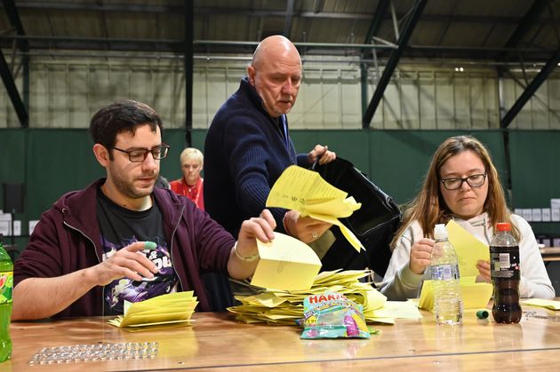 Ballots papers are being counted across the country.