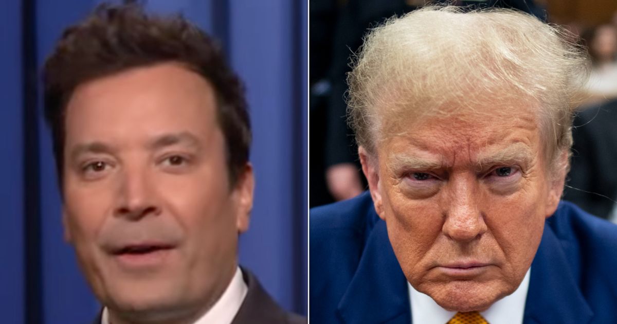 Jimmy Fallon Reads Out Trump's 'Handwritten Notes' From Court