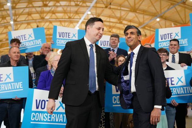 Rishi Sunak congratulates Ben Houchen on his re-election as Tees Valley mayor, the only bright spot so far on another miserable night for the PM.