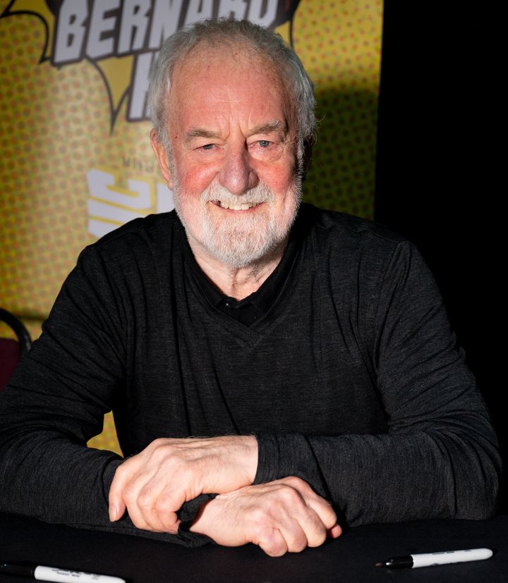 Bernard Hill attends Manchester Comic Con on July 30, 2022. He passed away at the age of 79 on Sunday.