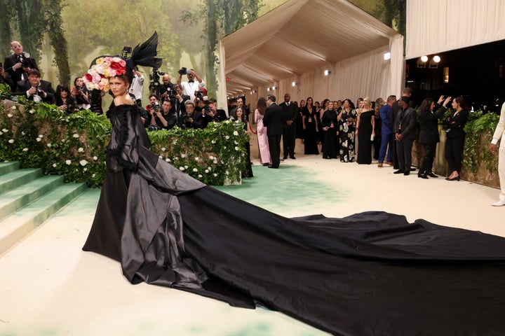 Zendaya's second look at the 2024 Met Gala.