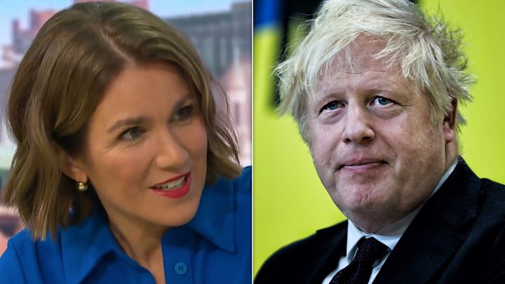 Susanna Reid questioned campaigns to get Boris Johnson back into government