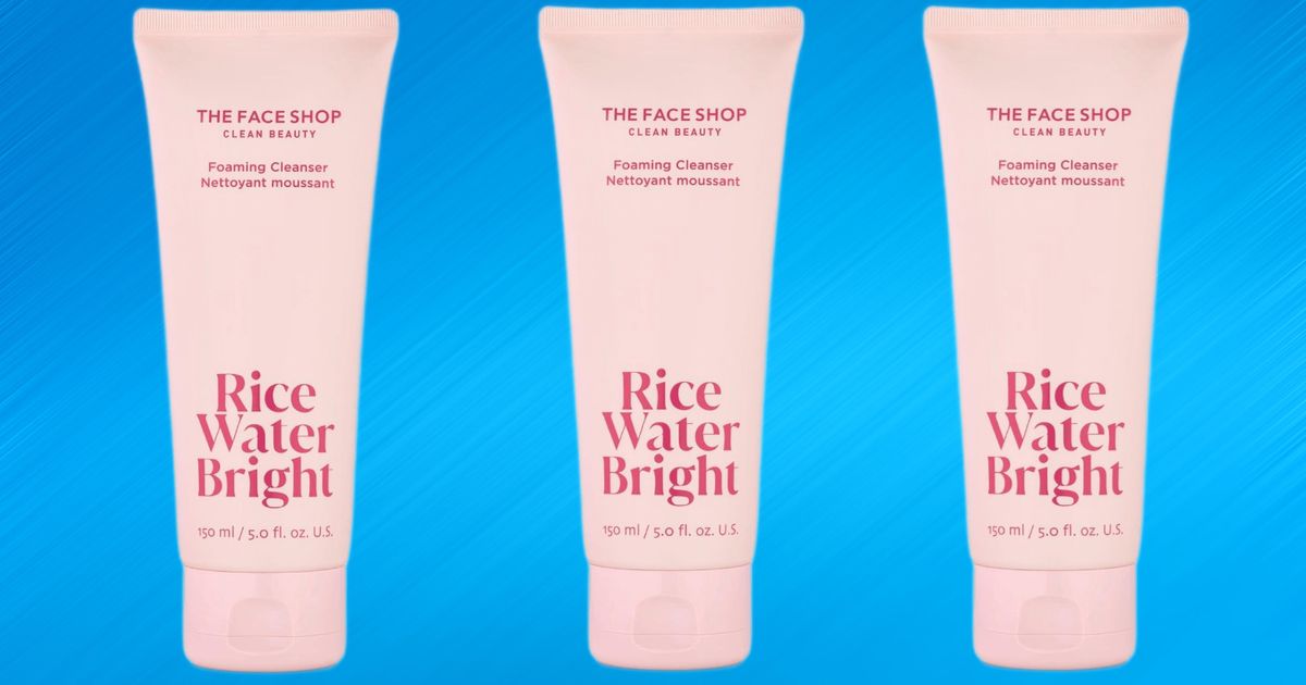 This Top-Rated Rice Water Facial Cleanser Under $10