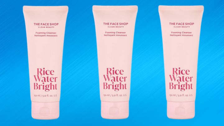Rice Water Bright foaming cleanser