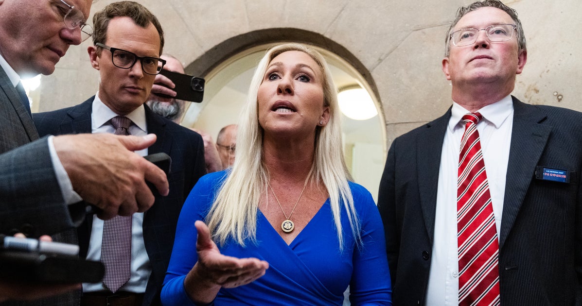 Marjorie Taylor Greene Chickens Out On Moving Against Mike Johnson