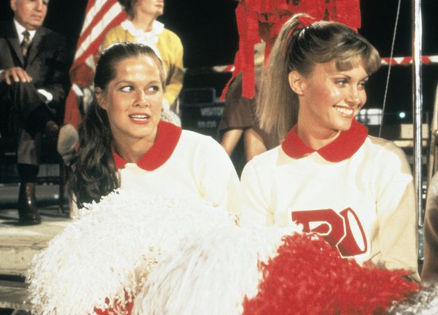 Susan Buckner (left) and Olivia Newton-John (right) in the 1978 film Grease