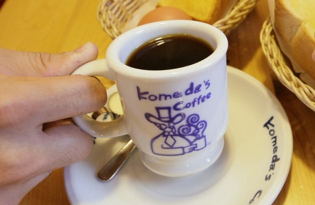 コメダ珈琲店のコーヒー