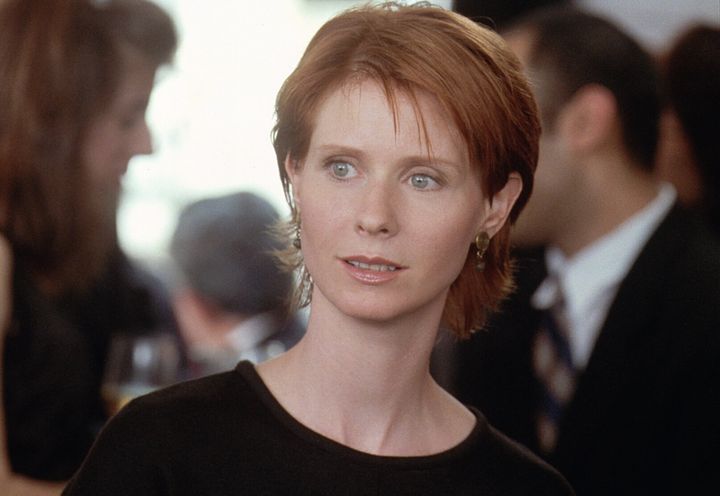 Cynthia Nixon as Miranda in Sex And The City