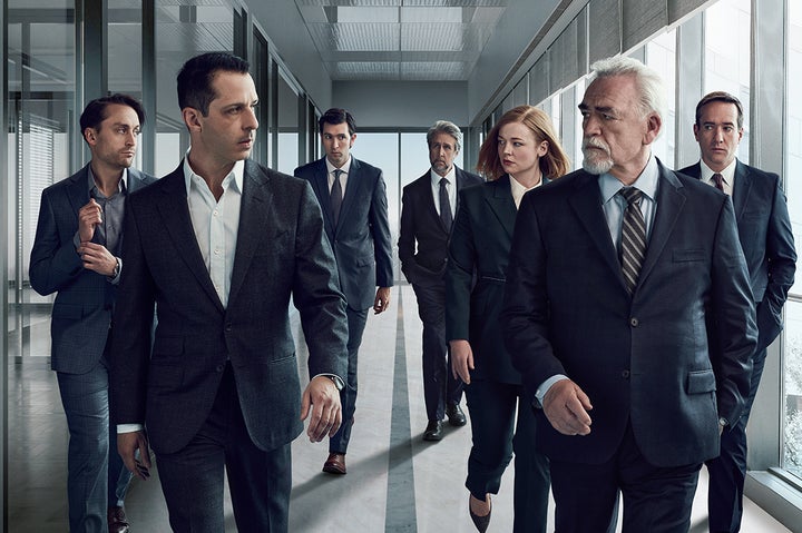 The cast of Succession